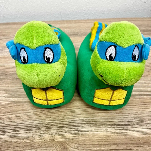 NWOT Teenage Mutant Ninja Turtles Toddler Kid's Slipper, Size 11/12 XL - Picture 5 of 8